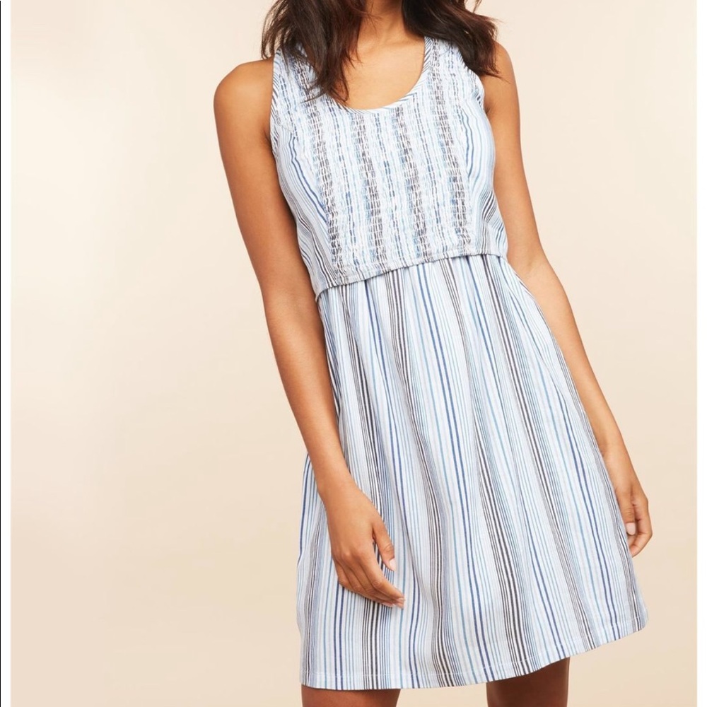 Maternity/nursing dress.